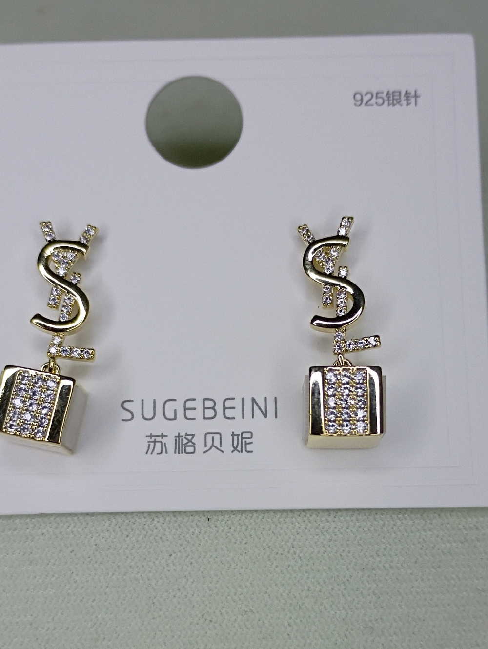 New Fashion Jewelry Gold-tone Drop Earrings